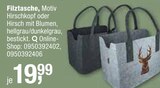 Aktuelles Filztasche Angebot bei Opti-Wohnwelt in Bremen ab 19,99 €