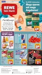 REWE Prospekt "Dein Markt" für Duisburg, 34 Seiten, 30.09.2024 - 05.10.2024