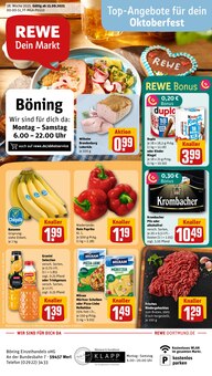 REWE Prospekt Werl "Dein Markt" mit 31 Seiten