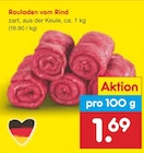 Rouladen vom Rind bei Netto Marken-Discount im Oberursel Prospekt für 1,69 €