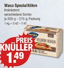 Spezialitäten von Wasa im aktuellen V-Markt Prospekt für 1,49 €