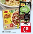 Spaghetti Bolognese im Angebot bei Marktkauf in Rottenburg Spaghetti Bolognese Angebote von Maggi bei Marktkauf Rottenburg für 0,49 €