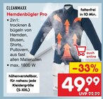 Hemdenbügler Pro Angebote von CLEANMAXX bei Netto Marken-Discount Lemgo für 49,99 €