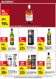 Prix et réduction Clan Campbell dans le prospectus Carrefour en cours Offre Clan Campbell dans le catalogue Carrefour du moment à la page 81