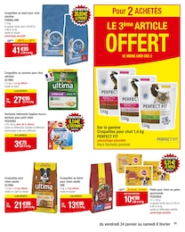 Offre Croquettes chien adulte dans le catalogue Carrefour du moment à la page 49