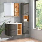 Mitigeur lavabo gun métal "lyn" en promo chez Brico Dépôt Mitigeur lavabo gun métal "lyn" dans le catalogue Brico Dépôt