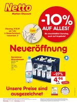 Netto Marken-Discount Prospekt "Neueröffnung - 10% auf alles", 8 Seiten, für Siegen, 17.12.2019 - 21.12.2019 Netto Marken-Discount Prospekt "Neueröffnung - 10% auf alles", 8 Seiten, für Siegen, 17.12.2019 - 21.12.2019