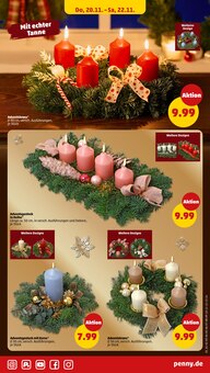 Weihnachtsdeko im Penny Prospekt "Wer günstig will, muss Penny." mit 48 Seiten (Magdeburg)