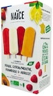 Bâtonnets mix 4 sorbets - NAICE en promo chez NaturéO Bâtonnets mix 4 sorbets - NAICE dans le catalogue NaturéO