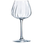 Lot de 4 verres à pied "Swirly" - ECLAT en promo à 14,24 € chez Carrefour Lot de 4 verres à pied "Swirly" - ECLAT dans le catalogue Carrefour