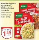 Fertiggericht Spaghetteria von Knorr im aktuellen GLOBUS Prospekt