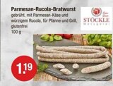 Parmesan-Rucola-Bratwurst von Stöckle Metzgerei im aktuellen V-Markt Prospekt für 1,19 €