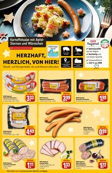 Bratwurst im REWE Prospekt "Dein Markt" mit 29 Seiten (Oberhausen)