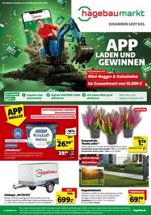 Aktueller Hagebaumarkt Prospekt für Ockfen und Ungebung, Seiten zum blättern Hagebaumarkt Prospekt APP LADEN UND GEWINNEN mit Seiten in Ockfen und Umgebung