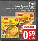Suppe mit Rind Angebote von Maggi bei E center Iserlohn für 0,59 €