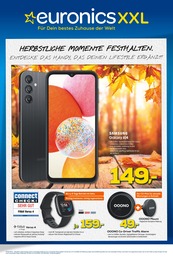 EURONICS Prospekt für Tübingen mit 4 Seiten EURONICS Prospekt für Tübingen: "Herbstliche Momente festhalten.", 4 Seiten, 13.09.2023 - 24.09.2023