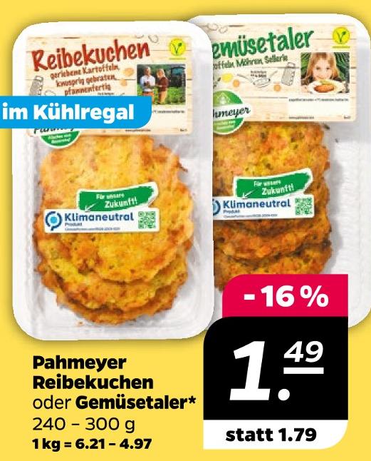 Reibekuchen oder Gemüsetaler