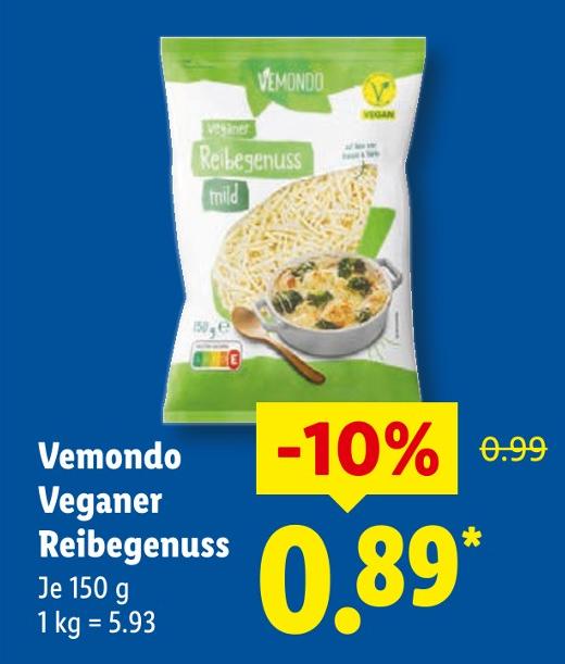 Veganer Reibegenuss