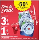 Eau Minérale Naturelle Gazeuse - SAN PELLEGRINO dans le catalogue E.Leclerc