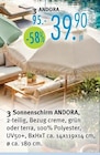 Aktuelle Sonnenschirm Angebote bei Trends in Düsseldorf Aktuelles Sonnenschirm ANDORA Angebot bei Trends in Düsseldorf ab 39,90 €