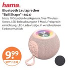 Bluetooth Lautsprecher "Ball Shape" von Hama im aktuellen V-Markt Prospekt für 9,99 €