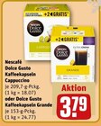 Dolce Gusto Kaffeekapseln Cappuccino oder Dolce Gusto Kaffeekapseln Grande im Angebot bei REWE in Recklinghausen Dolce Gusto Kaffeekapseln Cappuccino oder Dolce Gusto Kaffeekapseln Grande Angebote von Nescafé bei REWE Recklinghausen für 3,79 €