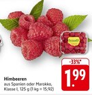 EDEKA Hohberg - Himbeeren Angebot im Prospekt Himbeeren bei EDEKA im Hohberg Prospekt für 1,99 €