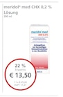 LINDA Premiumapotheke - med CHX 0,2 % Lösung Angebot im Prospekt med CHX 0,2 % Lösung bei LINDA Premiumapotheke im Prospekt "" für 13,50 €