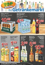 Aktueller TOP Getränke Getränkemarkt Prospekt in Langenberg und Umgebung, "Aktuelle Angebote" mit 4 Seiten, 21.05.2024 - 25.05.2024