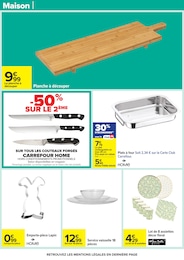 Prix et réduction Couverts dans le prospectus Carrefour en cours Offre Couverts dans le catalogue Carrefour du moment à la page 86