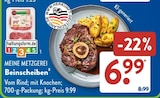 Beinscheiben von MEINE METZGEREI im aktuellen ALDI SÜD Prospekt für 6,99 €