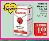Weizenmehl Type 405 Angebote von Rosenmehl bei Marktkauf Nürnberg für 1,00 €