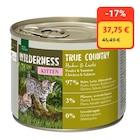 Maxi Zoo Fayet - Promo REAL NATURE WILDERNESS - Nourriture humide pour chats et chatons, gamme True Country, au poulet et au saumon 12x200 g Promo REAL NATURE WILDERNESS - Nourriture humide pour chats et chatons, gamme True Country, au poulet et au saumon 12x200 g à 37,75 € dans le catalogue Maxi Zoo à Fayet