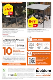 Promos Pergola dans le catalogue "LA MÊME ADRESSE MAIS EN MIEUX HYÈRES" de Weldom Pergola en promo dans le catalogue Weldom à la page 26