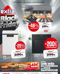 Prospectus Extra à Cassagnes-Bégonhes, "extra Black Friday", 8 pages, 24/11/2025 - 05/12/2025