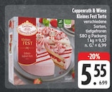 Kleines Fest Torte Angebote von Coppenrath & Wiese bei EDEKA Fürth für 5,55 €