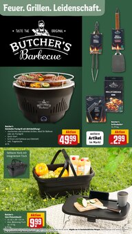 Grill im REWE Prospekt "Dein Markt" mit 30 Seiten (Essen)