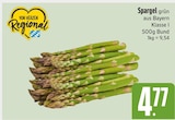 Spargel grün aus Bayern Klasse I von  im aktuellen E xpress Prospekt für 4,77 €