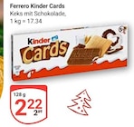 Kinder Cards im Angebot bei GLOBUS in Halle Kinder Cards Angebote von Ferrero bei GLOBUS Halle für 2,22 €