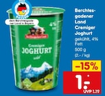Cremiger Joghurt Angebote von Berchtesgadener Land bei Netto Marken-Discount Landshut für 1,00 €