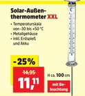 Solar-Außenthermometer XXL für 11,11 € bei Thomas Philipps im Angebot Solar-Außenthermometer XXL im aktuellen Thomas Philipps Prospekt