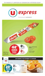 Prospectus U Express à Gaujac, "U Express", 10 pages, 27/01/2026 - 08/02/2026