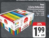 6 Sorten Vollkornbrot im Angebot bei EDEKA in Altenburg 6 Sorten Vollkornbrot Angebote von Pema bei EDEKA Altenburg für 1,99 €