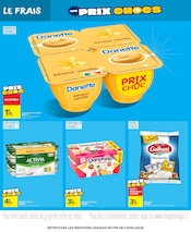 Promos Activia dans le catalogue "LES PRIX CHOCS" de Carrefour Market à la page 2