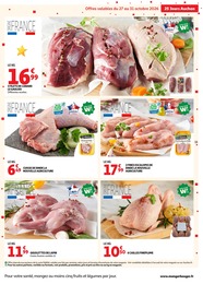 Prix et réduction Dinde dans le prospectus Auchan Hypermarché en cours Offre Dinde dans le catalogue Auchan Hypermarché du moment à la page 13