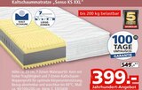 Aktuelles Kaltschaummatratze Senso KS XXL Angebot bei Segmüller in Ludwigshafen (Rhein) ab 399,00 €