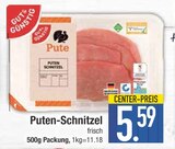 Aktuelle Pute Angebote bei E center in Augsburg Aktuelles Puten-Schnitzel Angebot bei E center in Augsburg ab 5,59 €