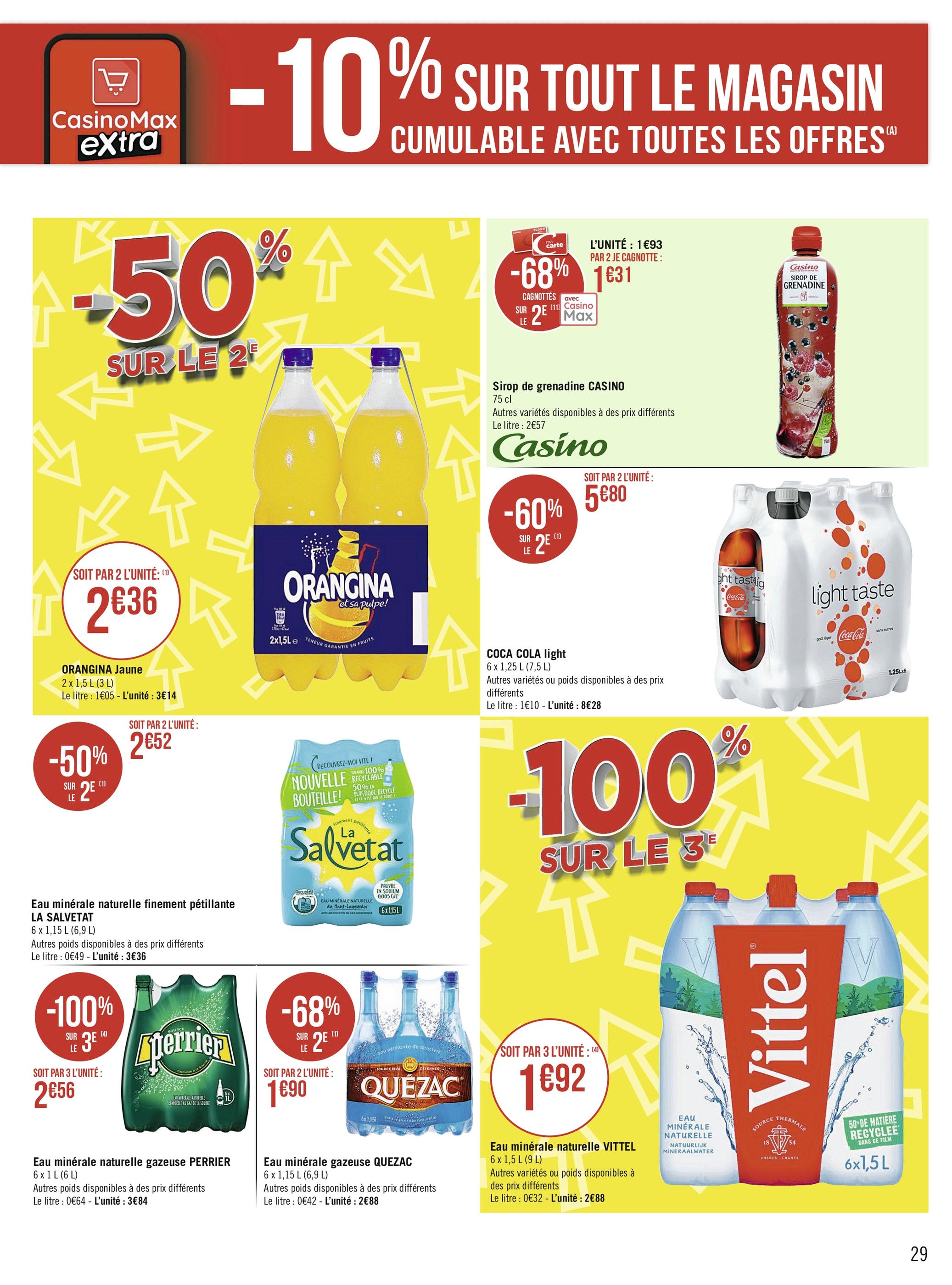 CocaCola Cora  Promo et prix dans le catalogue du moment