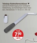 Teleskop-Radmutternschlüssel von  im aktuellen V-Markt Prospekt für 7,99 €