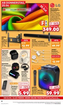 Smartphone im Kaufland Prospekt "Hier bin ich richtig" mit 58 Seiten (Pforzheim)